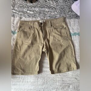Jack & Jones Men's Tan Cotton Shorts